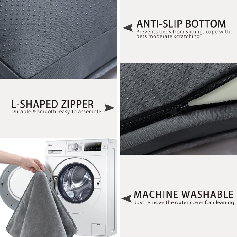 Tucker Murphy Pet™ Orthopedic Dog Bed Waterproof Deluxe Plush Dog Beds